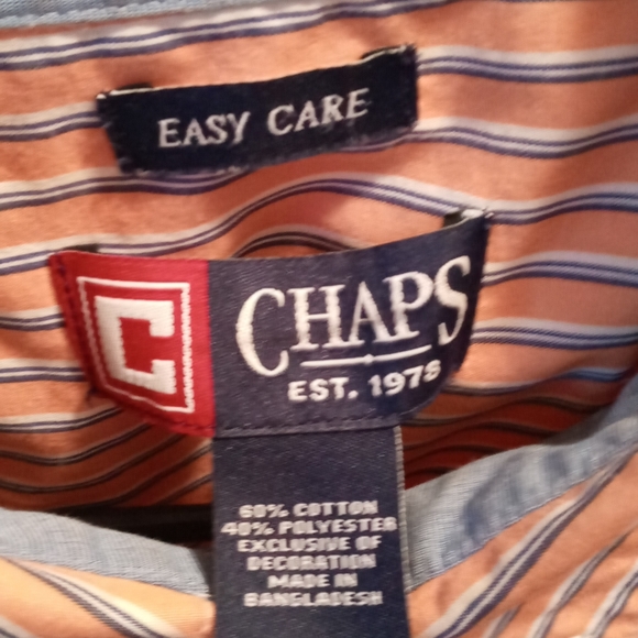 Chaps button up collar shirt. - Picture 3 of 4